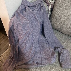 Lululemon that’s a wrap cardigan purple size 4 like new